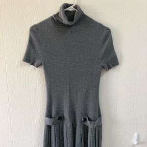 Moda International Grey Sweater Dress